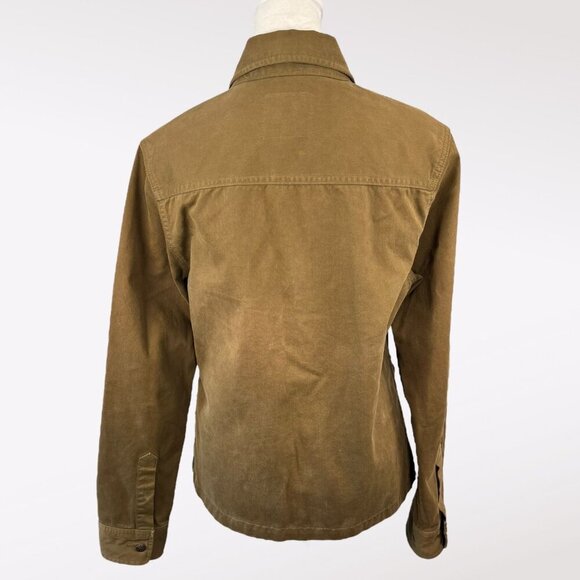 Jack Wills Green Khaki Button Up Field Utility Jacket US 8 - Picture 6 of 11